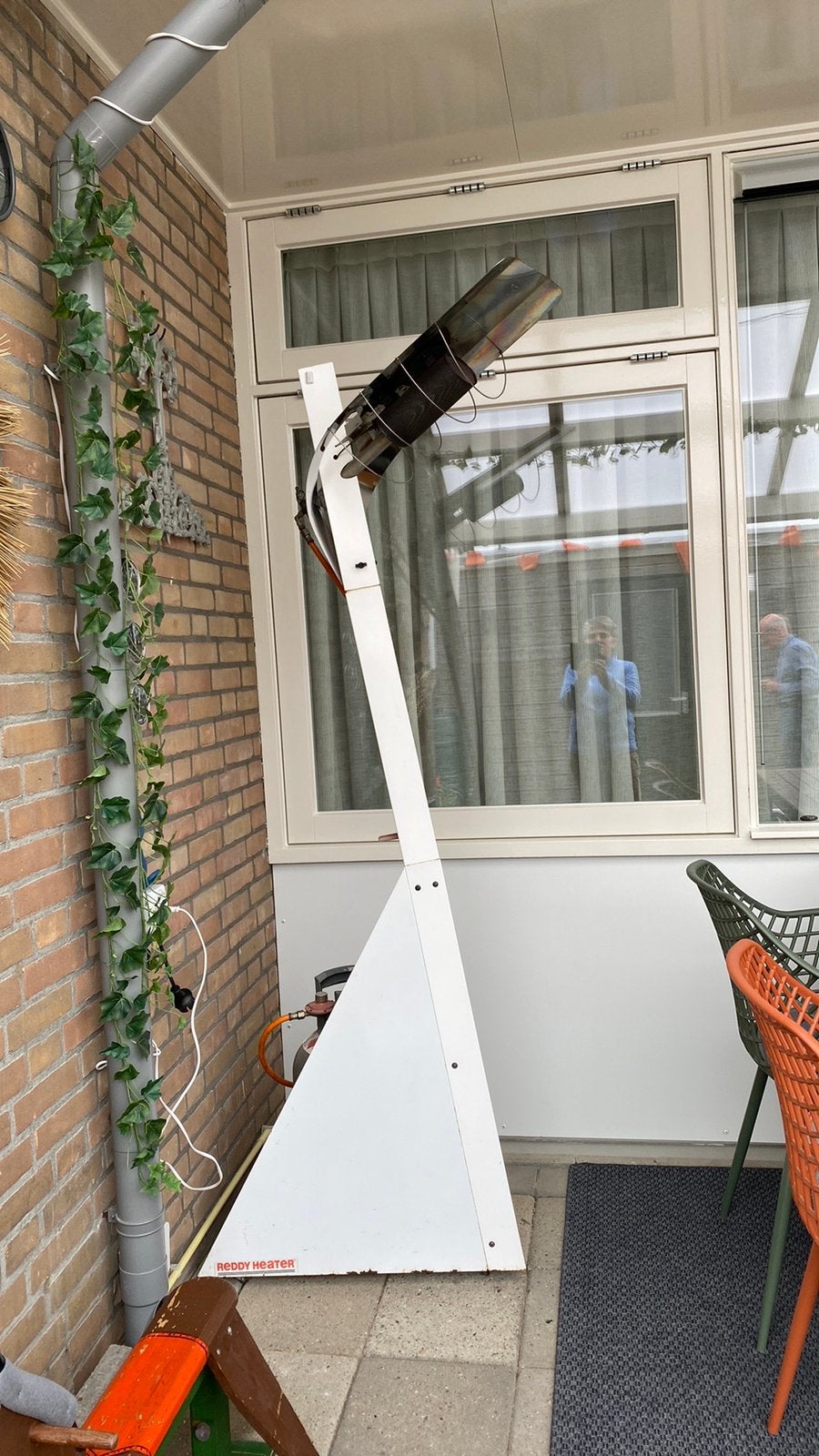 Terraskachel op gas, Tuin en Terras, Ophalen, Gebruikt