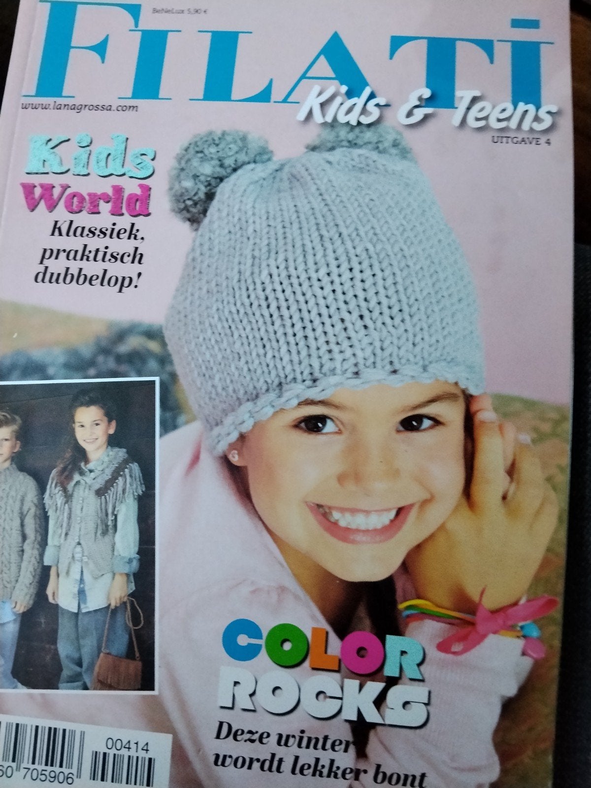 Filati Kids & Teens Breiboek - Uitgave 4, Hobby en Vrije tijd, Ophalen, Zo goed als nieuw, Breien, Patroon of Boek