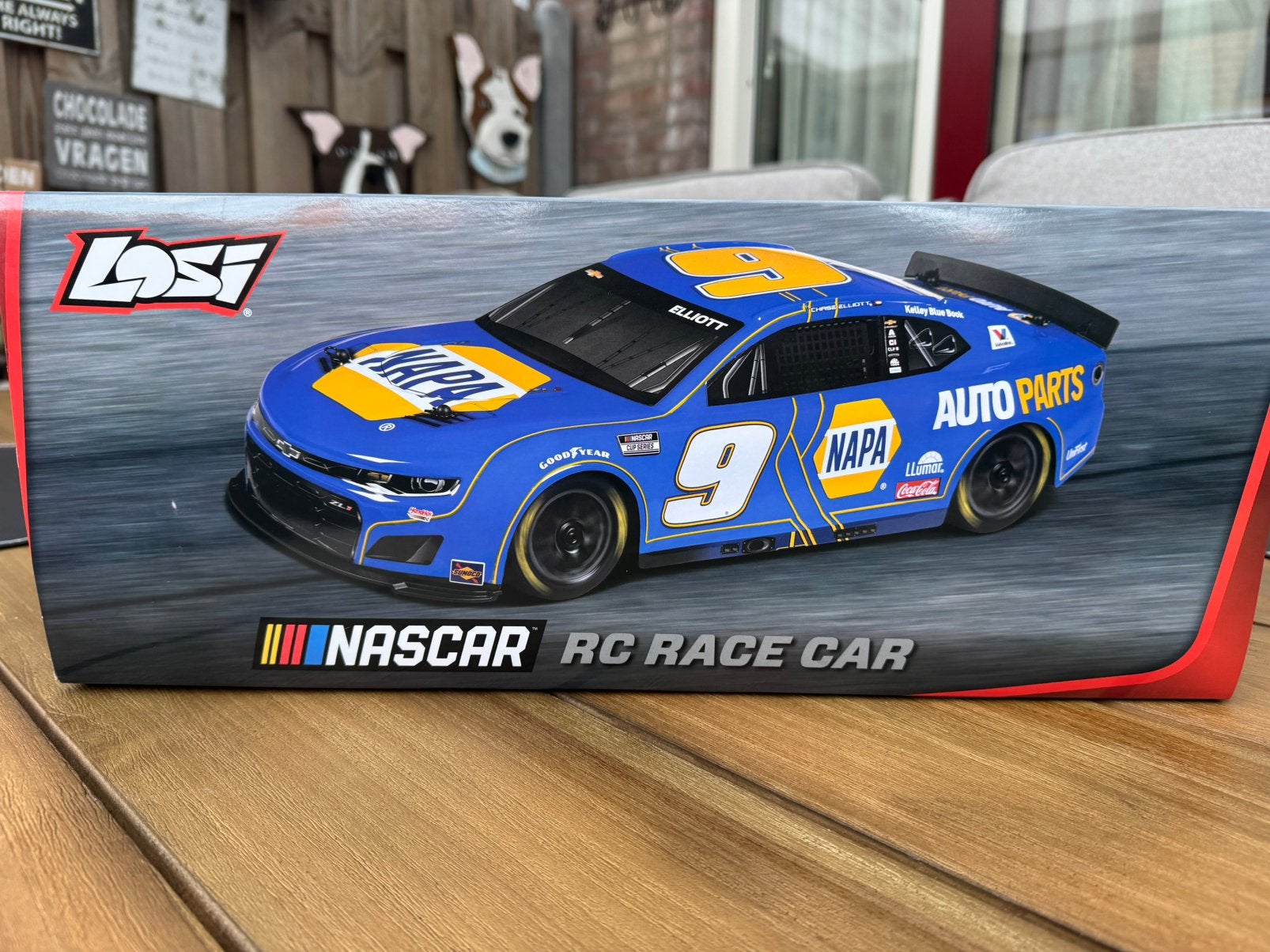 Losi NASCAR RC 1/12 – NAPA #9, Elektro, Nieuw, Ophalen of Verzenden, Auto onroad