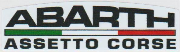Fiat Abarth Assetto Corse sticker #2, Auto diversen, Autostickers, Ophalen of Verzenden