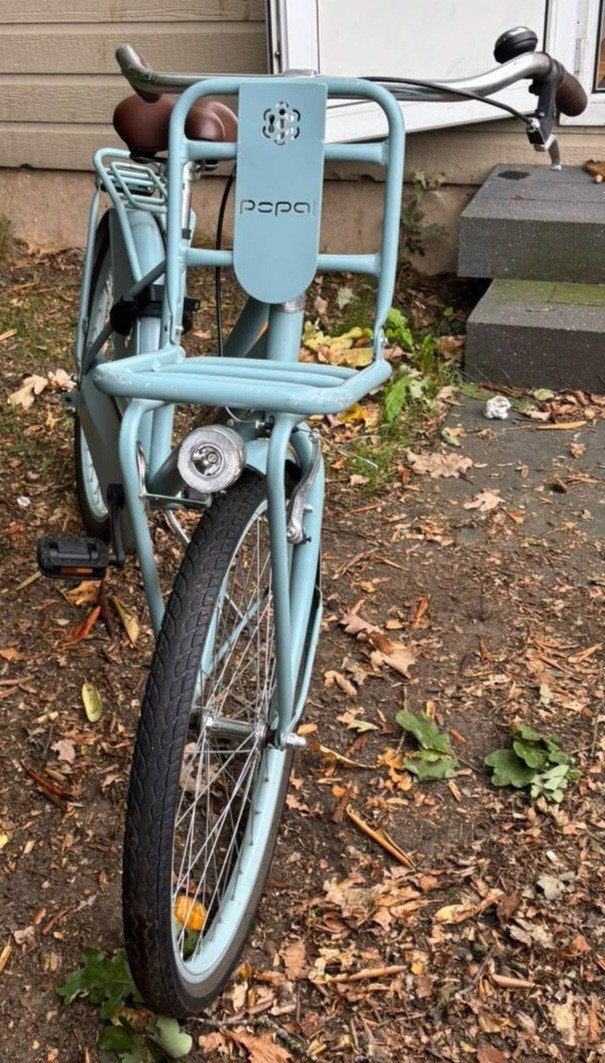 Foto 3 van Popal Daily Dutch Basic fiets - Lichtblauw