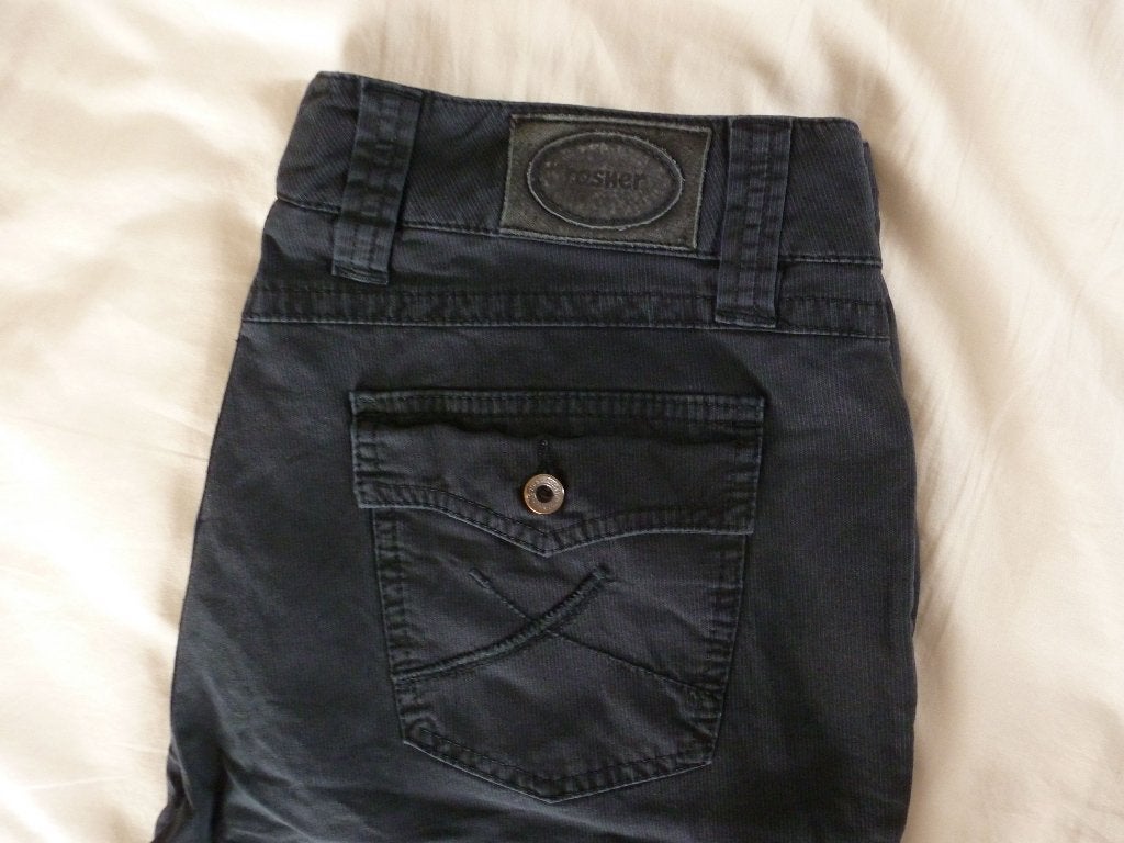 ROSNER broek ZWART 42 / L30 -GRATIS zend, Kleding | Dames, Verzenden, Zwart, Maat 42/44 (L), Zo goed als nieuw