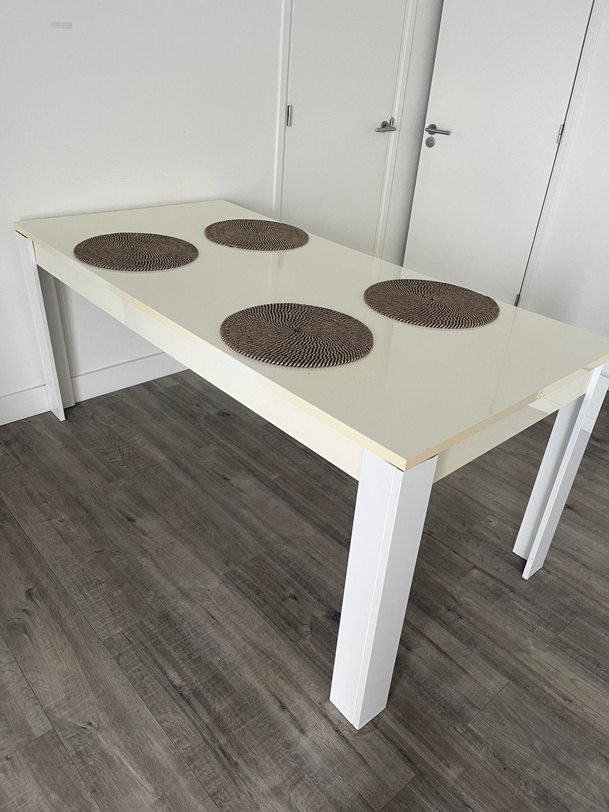 Tafel, Huis en Inrichting, Tafels | Eettafels, Gebruikt, 150 tot 200 cm, Vier personen, Rechthoekig