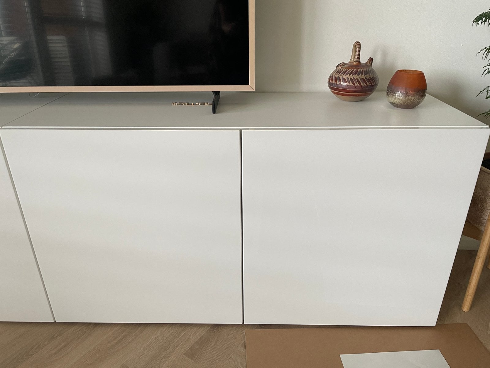 Besta kastdeuren 4x hoogglans wit, Ophalen, Zo goed als nieuw, 50 tot 75 cm, 50 tot 100 cm