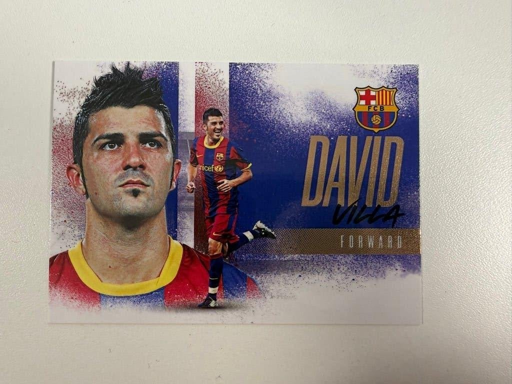 David Villa Landscape Futera FX Barcelona 2026, Ophalen of Verzenden, Nieuw, Buitenlandse clubs, Poster, Plaatje of Sticker