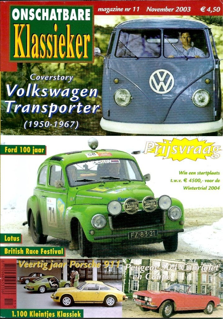 Onschatbare Klassieker reportage VW Transporter 1950-1967, Ophalen of Verzenden, Gelezen, Volkswagen