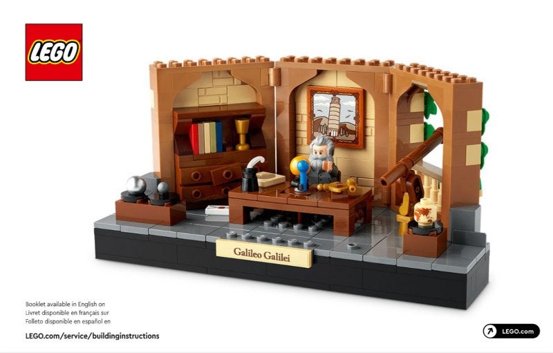 Lego | GWP | Eerbetoon aan Galileo Galilei | 40595, Lego, Overige thema's, Lego, Nieuw