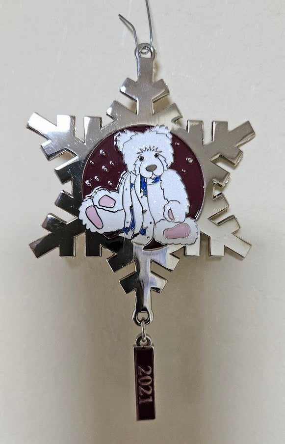 Charlie bears snowflake ornament beer hanger, Ophalen of Verzenden