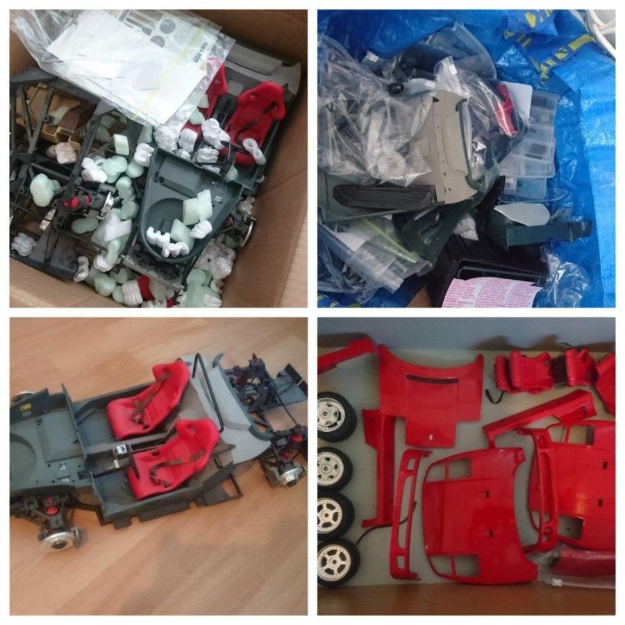 Onderdelen voor Pocher 1/8 Porsche en Ferrari Testarossa & F, Ophalen of Verzenden, Zo goed als nieuw, 1:5 t/m 1:8, Auto