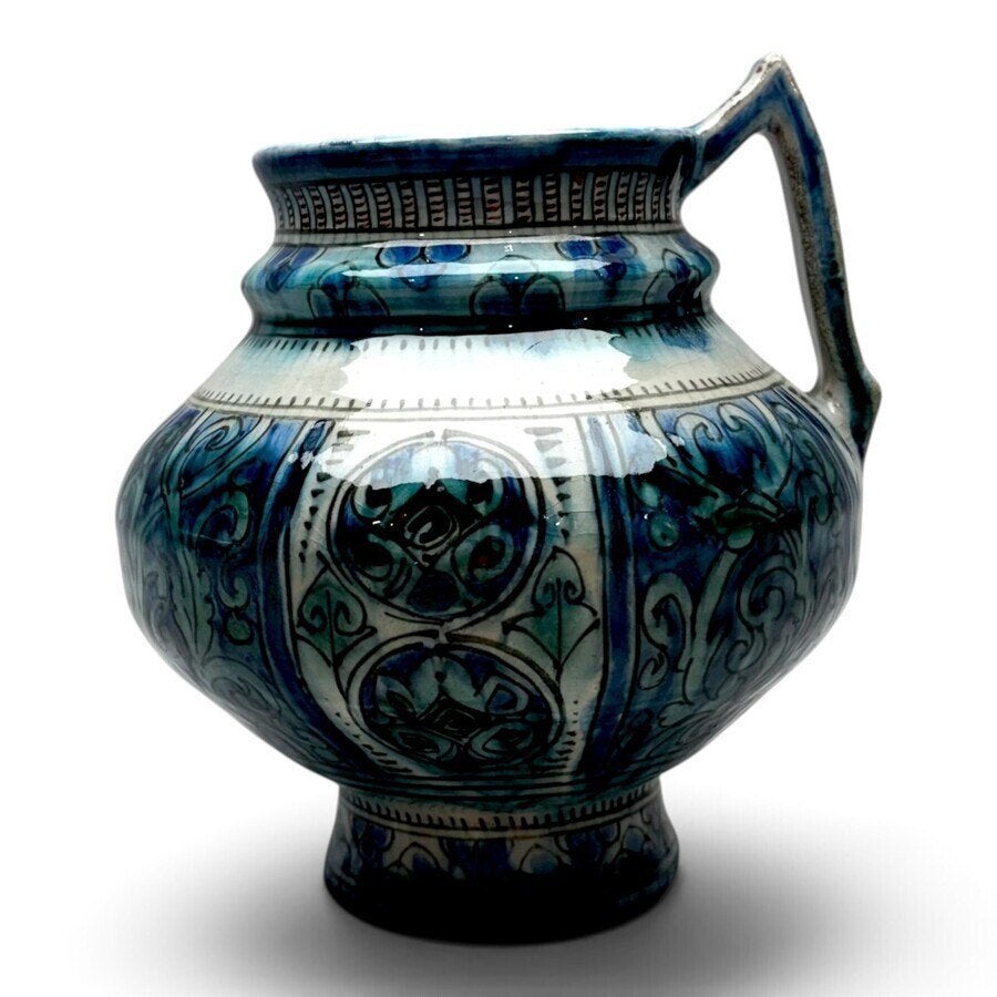 Vaas met Oud-Perzisch decor, Porcelyne Fles, Ophalen of Verzenden