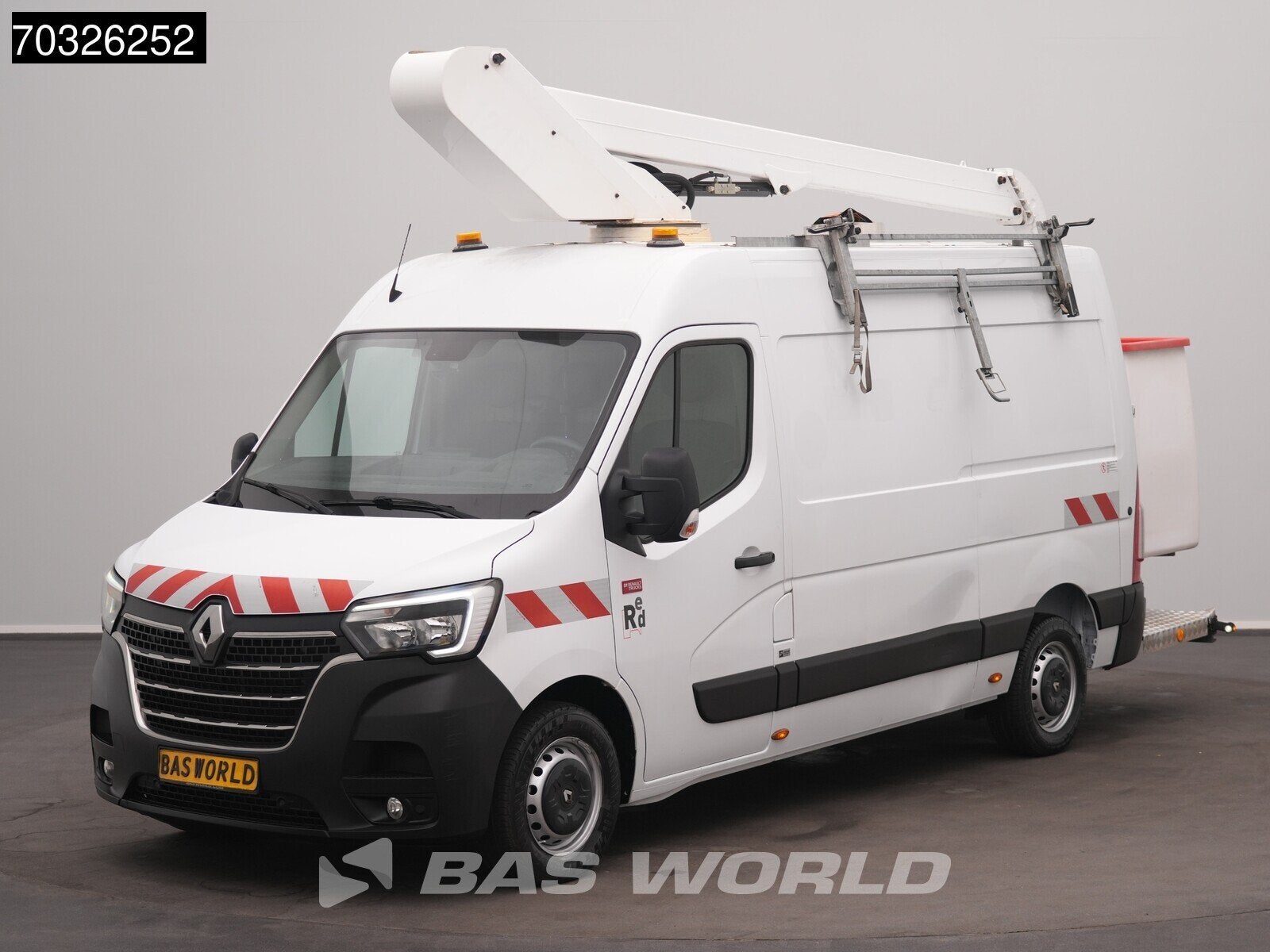 Renault Master 145PK Hoogwerker 12m Werkhoogte L2H2 Trekhaak, 145 pk, Stof, Gebruikt, Euro 6