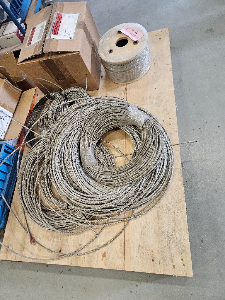 RVS draad  AiSi304  diameter 4mm en 6 mm, Ophalen, Nieuw, Minder dan 15 m²