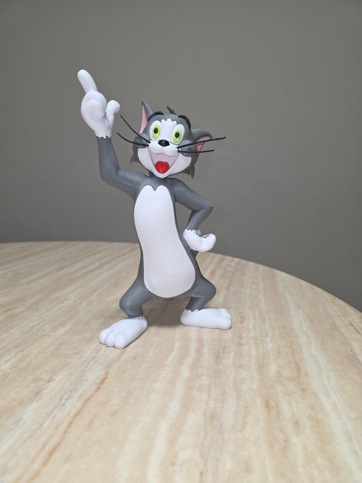 Tom en Jerry 3D geprint beeldje - 24 cm, Ophalen of Verzenden