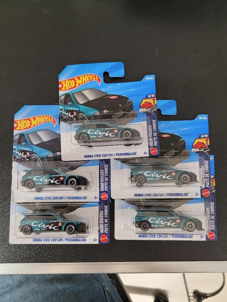 hot wheels honda civic custom nieuw, Ophalen of Verzenden, Nieuw, Auto