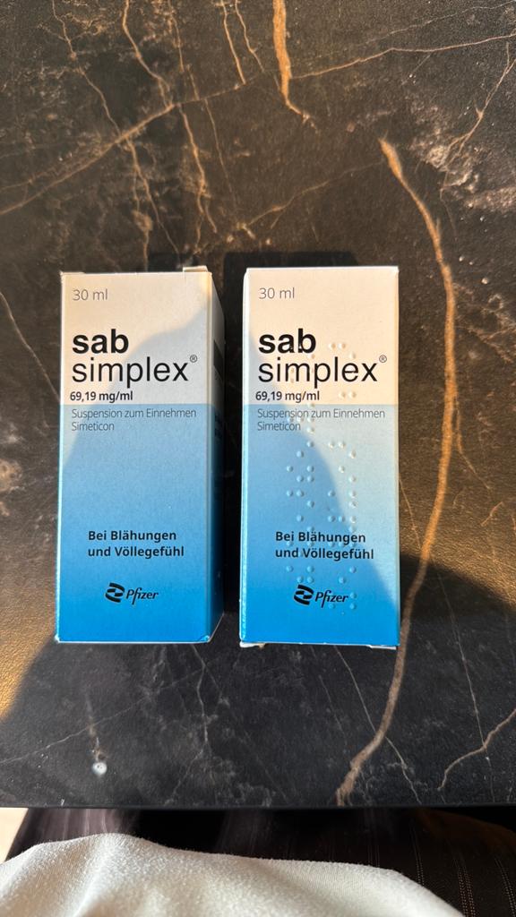 Sab Simplex 2x 30ml nieuw, Kinderen en Baby's, Ophalen of Verzenden, Nieuw, Overige typen
