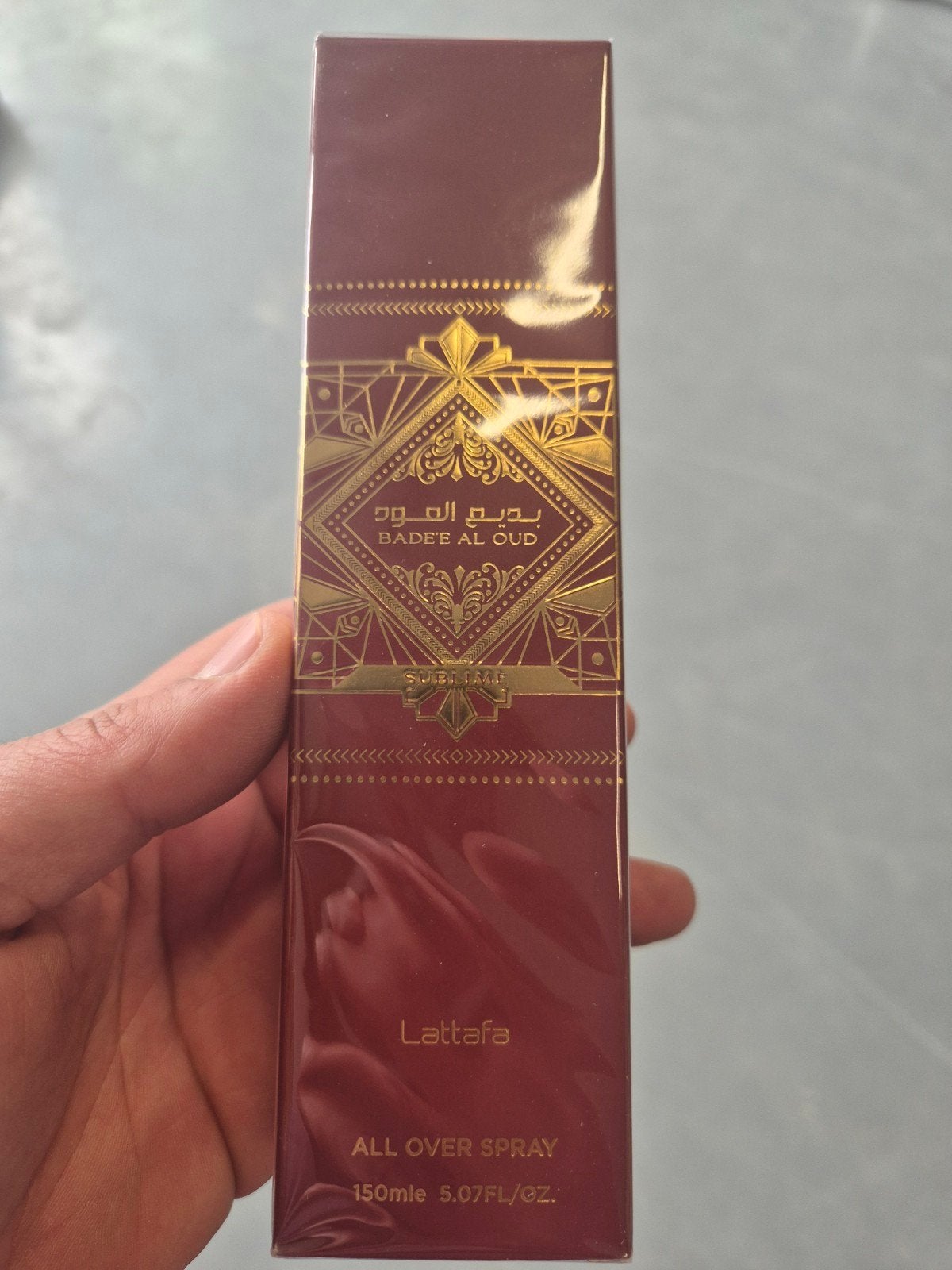 Lattafa Bade'e Al Oud Sublime All Over Spray 150ml, Ophalen of Verzenden, Nieuw