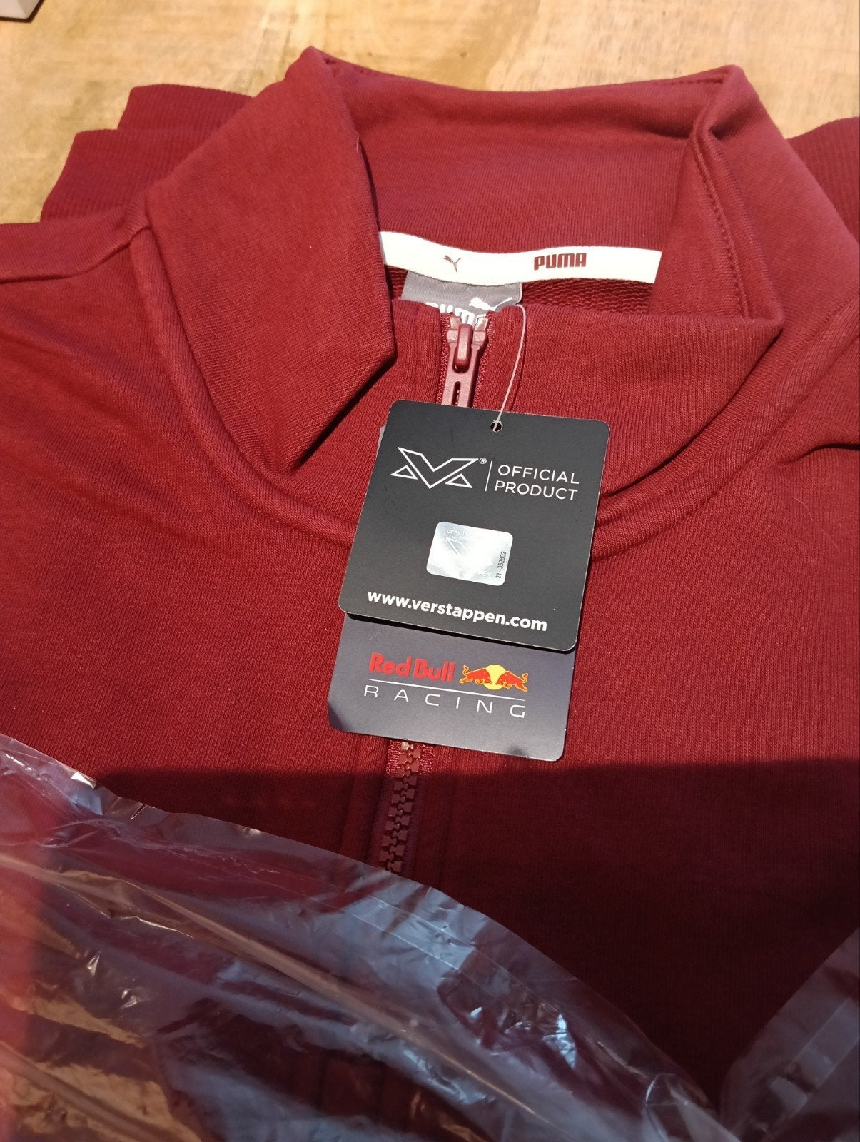 Puma Red Bull Racing Trainingspak - Nieuw met labels, Puma, Ophalen of Verzenden, Rood, Maat 56/58 (XL)