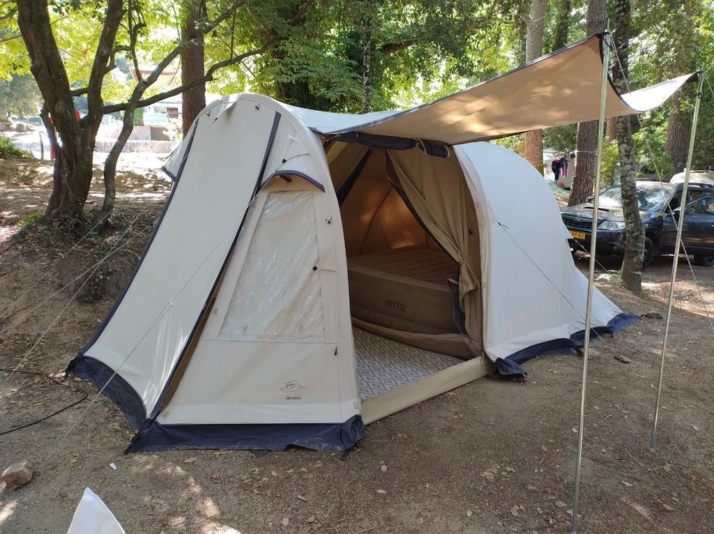 Bardani Merano 2-4 persoons tunneltent, zeer stevig, Caravans en Kamperen, Tenten, Ophalen, Gebruikt, Tot en met 4