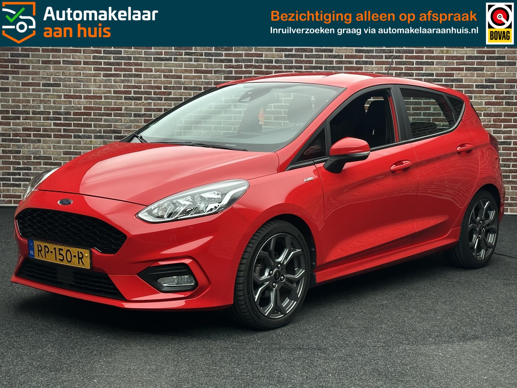 Ford Fiesta 1.0 EcoBoost ST-Line Navi DAB Cruise 17 Inch, Voorwielaandrijving, Gebruikt, Euro 6, Origineel Nederlands