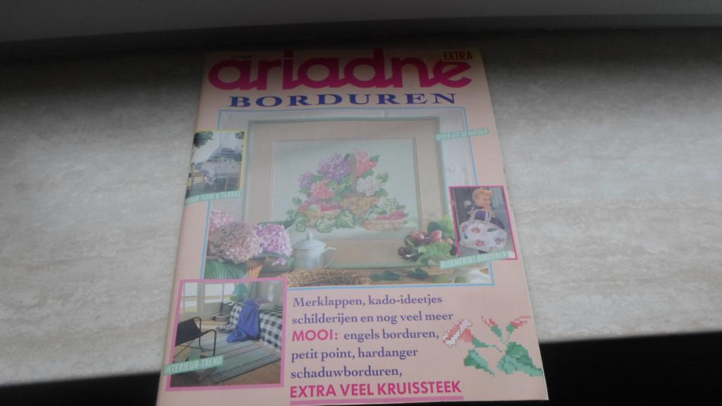 ariadne  handwerk blad extra borduren, Hobby en Vrije tijd, Borduren en Borduurmachines, Ophalen of Verzenden, Gebruikt, Overige typen