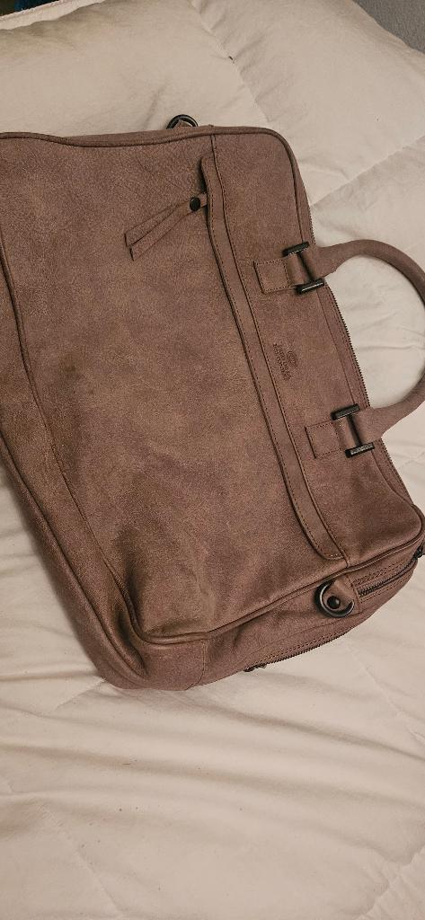 Fred de la Bretoniere laptoptas - Nieuw, Ophalen of Verzenden, Nieuw, Bruin, Overige typen