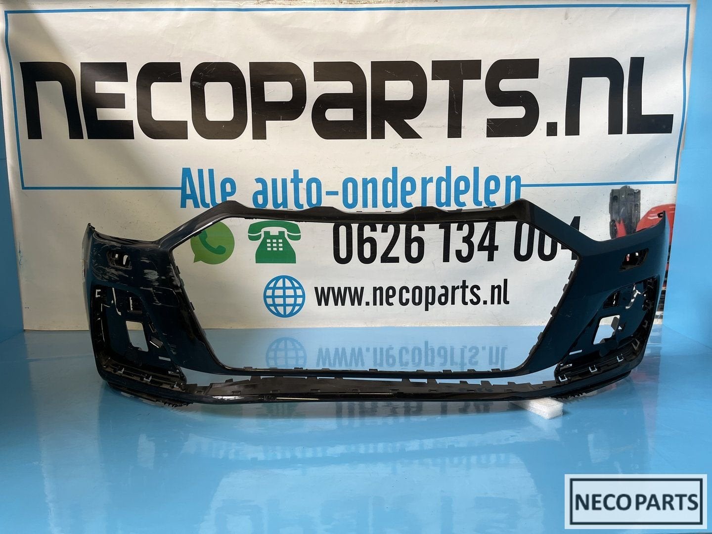 AUDI A1 82A S LINE KLS VOORBUMPER BUMPER ORIGINEEL, Gebruikt, -, -, Spatbord