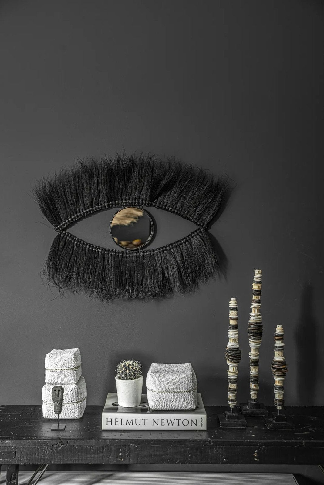 Wandspiegel 'Eye' van Bazar Bizar - Nieuw in doos, Venlo, Nieuw, Ophalen of Verzenden, 75 tot 100 cm