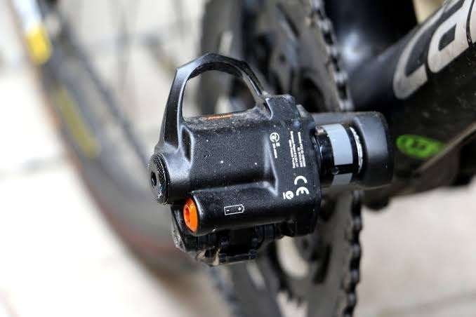 PowerTap P1 (powermeter pedalen - dubbel), Fietsen en Brommers, Fietsonderdelen, Crankstel of Pedalen, Gebruikt, Verzenden, Racefiets