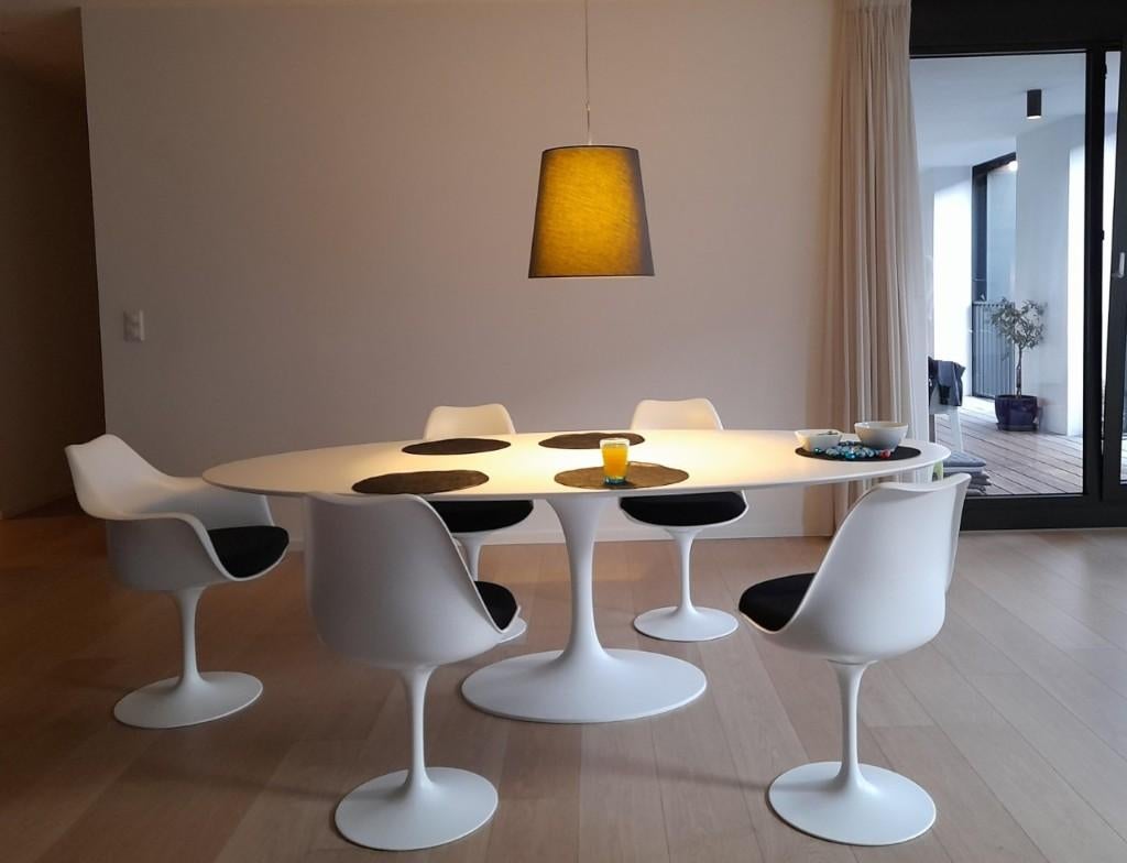 100 % italy tulipe tafels eero saarinen mid century stoelen, Ophalen of Verzenden