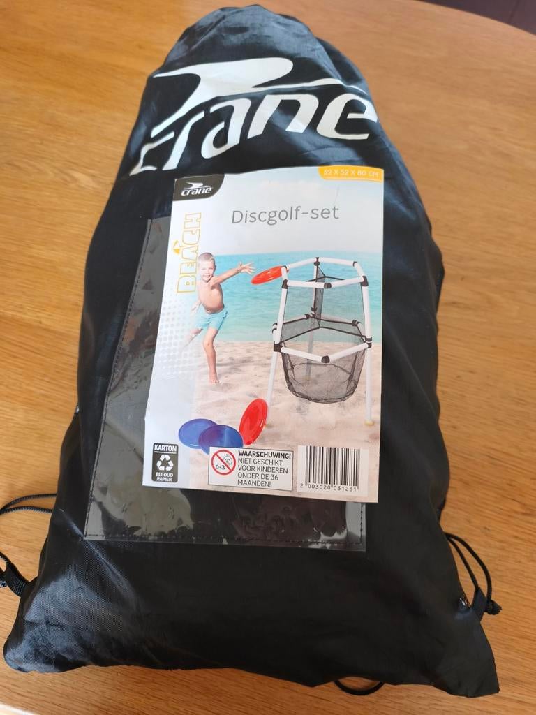 Frisbee set golfdisk set nieuw in tas leuk aan het strand, Ophalen of Verzenden, Nieuw