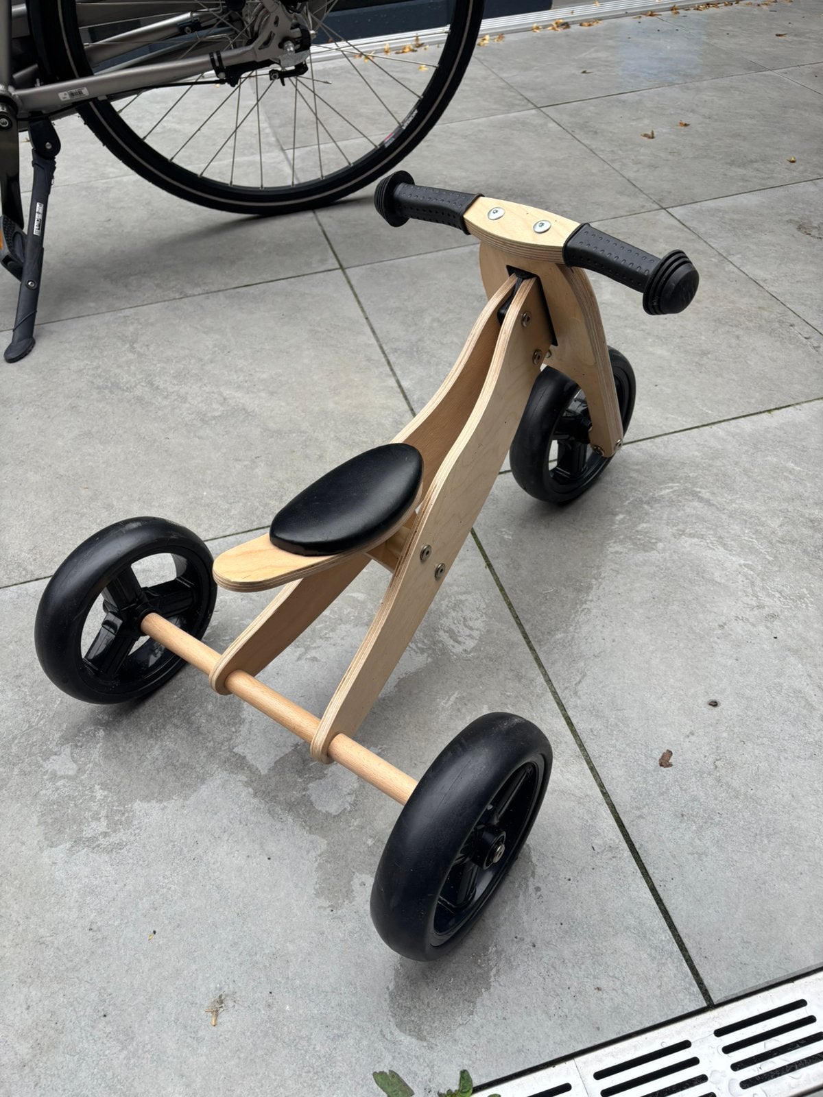 Houten (kinder) loopfiets, Ophalen of Verzenden, Zo goed als nieuw