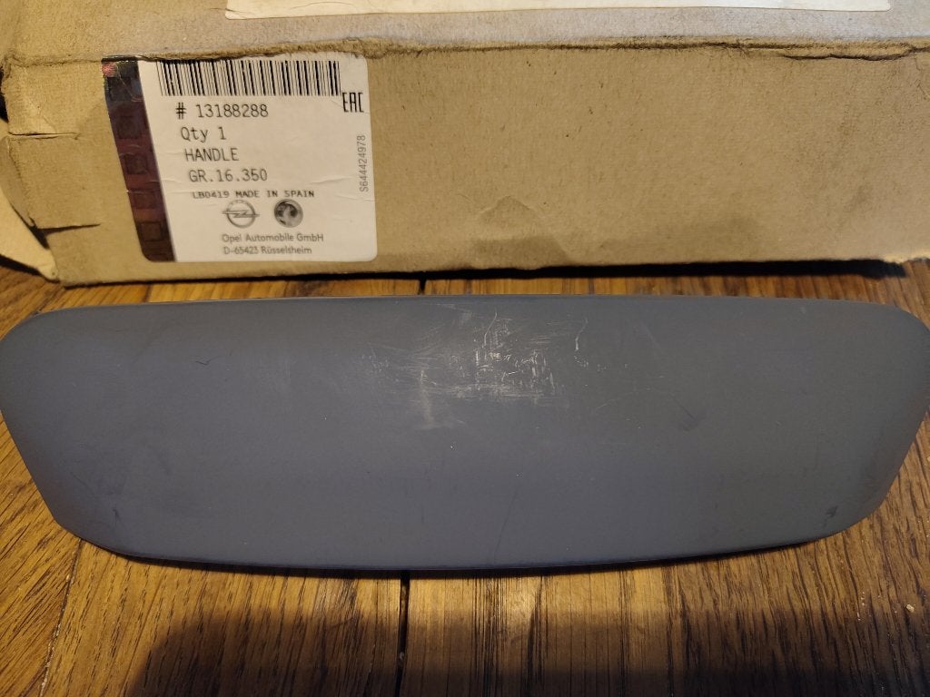 Nieuwe handgreep achterklep kofferbak Opel Corsa 2007-2015, Auto-onderdelen, Achterklep, Opel, Nieuw, Ophalen of Verzenden
