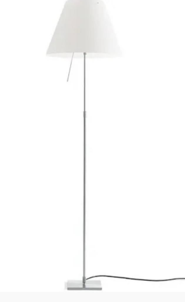 Luceplan vloerlamp / staandelamp NIEUw wit, Huis en Inrichting, Lampen | Vloerlampen, Ophalen of Verzenden, Zo goed als nieuw