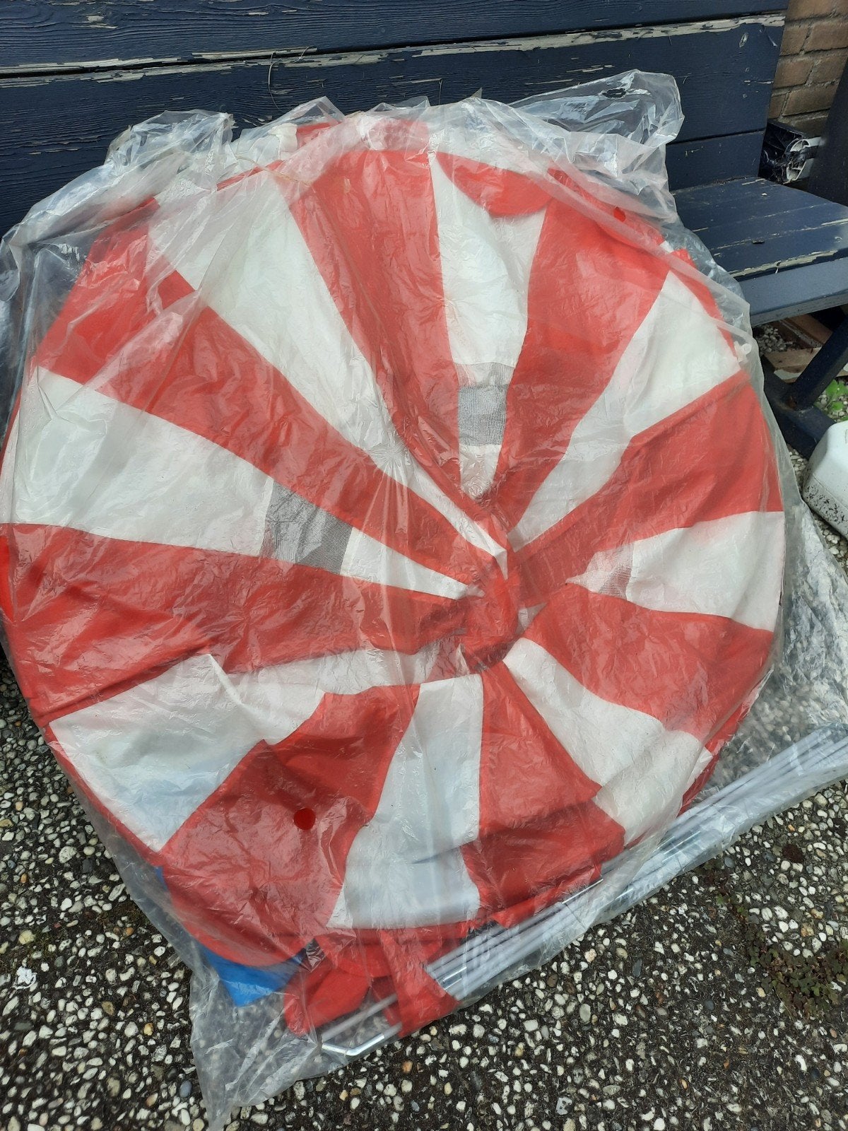 Bumba tent voor kinderen - rood/wit gestreept, Ophalen of Verzenden, Gebruikt