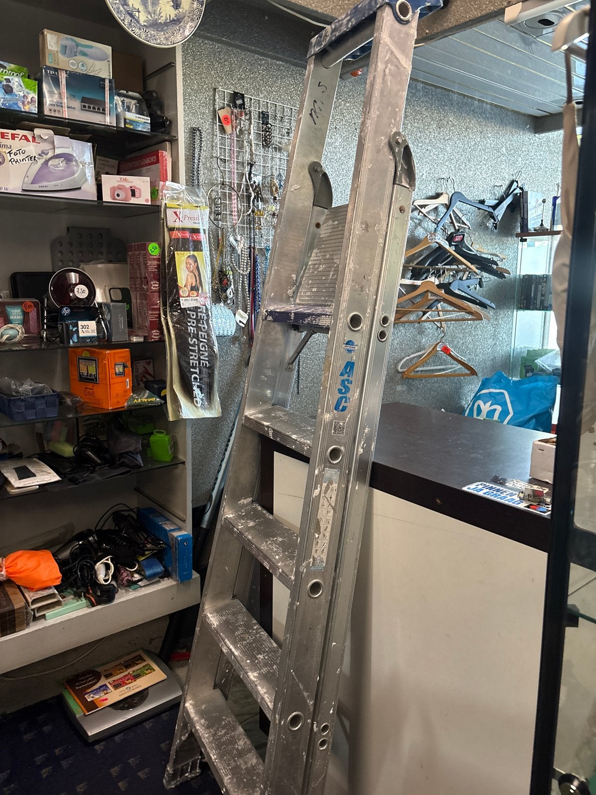 ASC Group BT-3 Ladder - 201 cm hoog, gebruikt, Gebruikt, G, Ophalen of Verzenden, Ladder