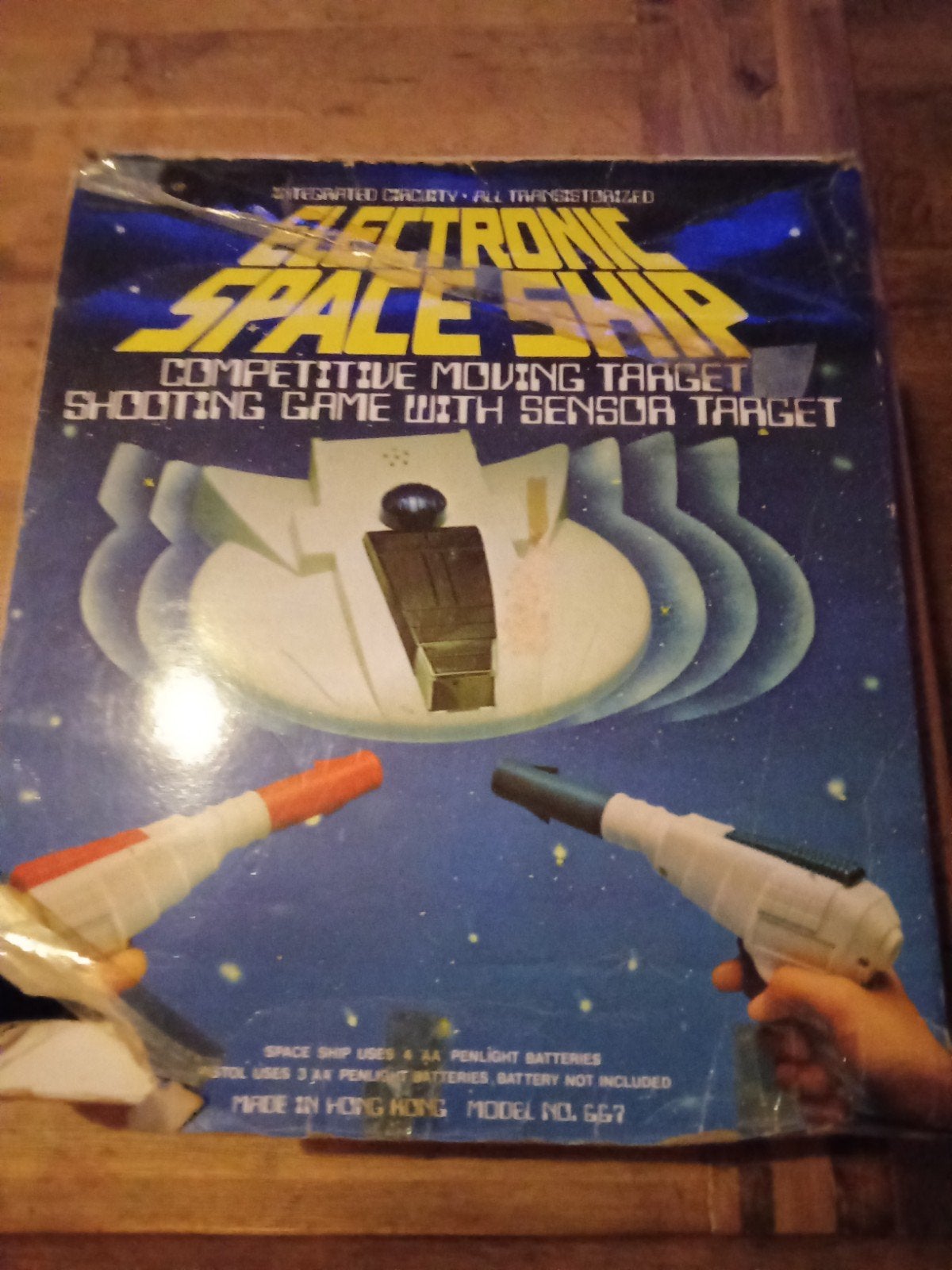 Vintage Electronic Space Ship Schietspel, Ophalen