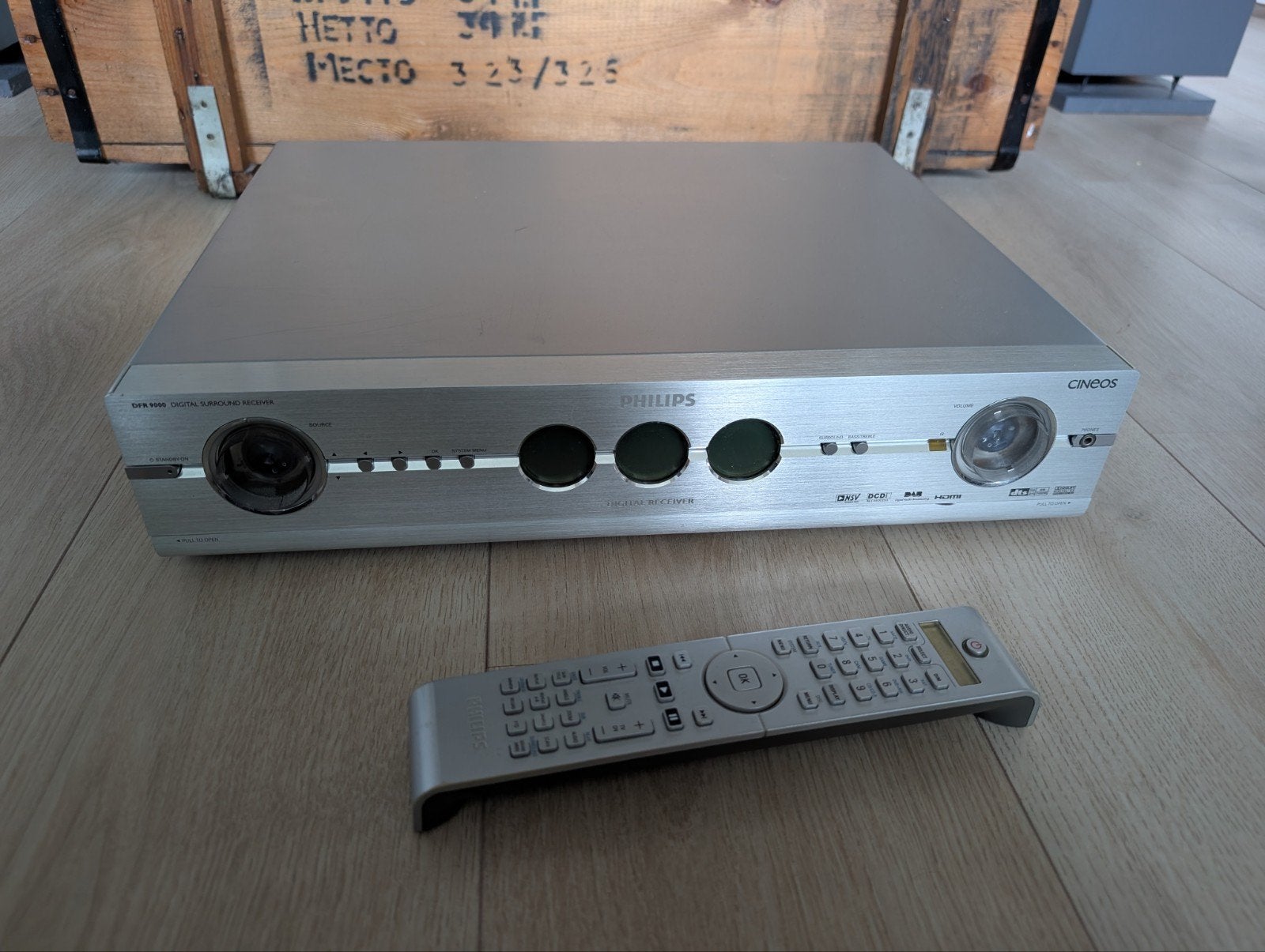 Philips dfr9000 receiver, Overige merken, Ophalen of Verzenden, 120 watt of meer, Gebruikt
