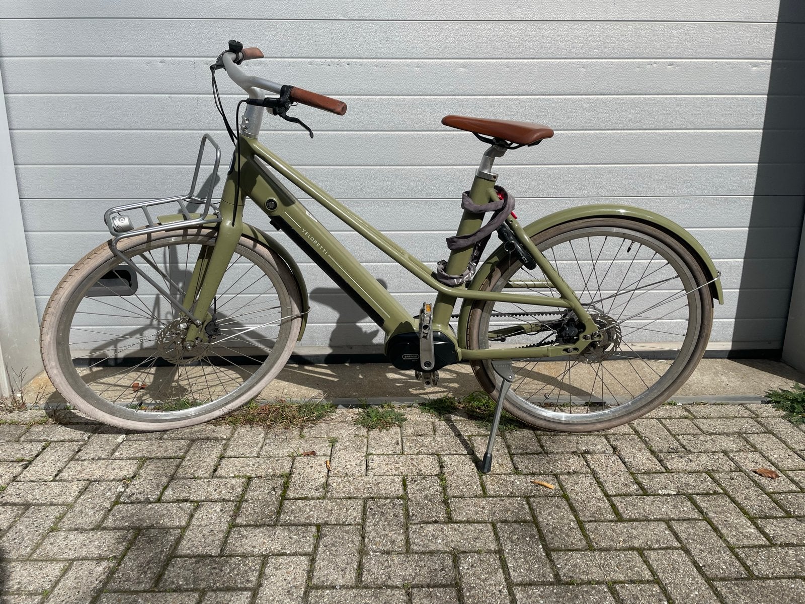 Veloretti Ivy One Moss Green, Fietsen en Brommers, Gebruikt, Veloretti, Ophalen of Verzenden, 50 km per accu of meer