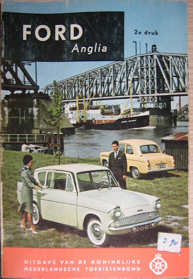 Ford Anglia ANWB Technische Handleiding / vraagbaak, Ophalen of Verzenden