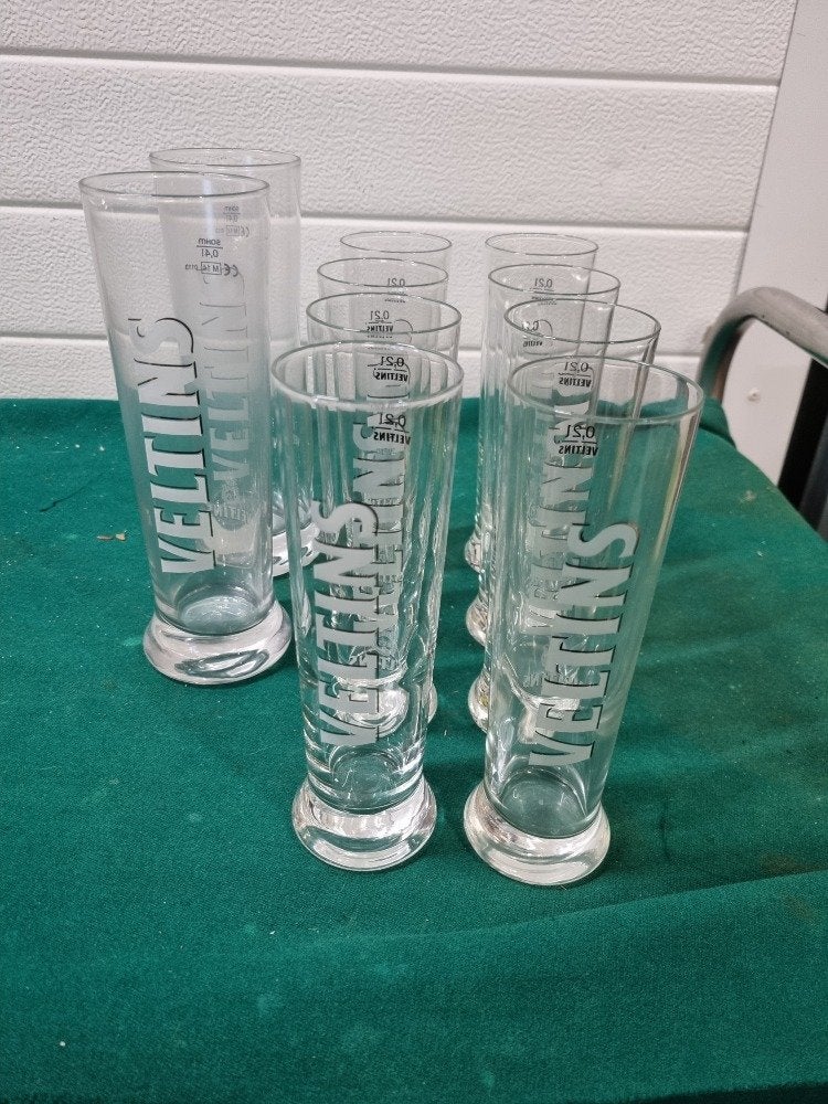 veltins glazen 10 stuks, Verzenden, 'T Olde Gre-j, Info@toldegrej.nl, Endepoelstraat 20f Didam