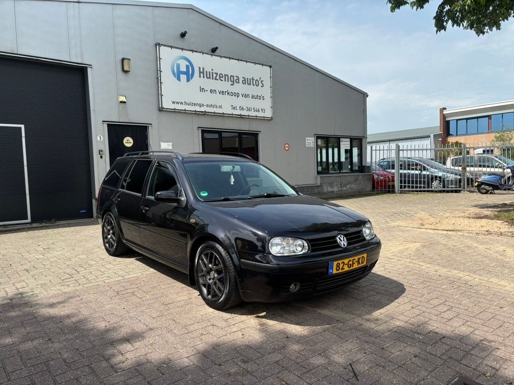 Volkswagen Golf Variant 1.6-16V CLIMA| APK:09-05-2027!, Auto's, Stof, Zwart, Volkswagen, Zwart