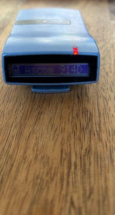 ☎️ Ascom TeleCare H914D Pager Pieper H914 39.500MHz ☎️, Ophalen of Verzenden, Zo goed als nieuw, 1 handset