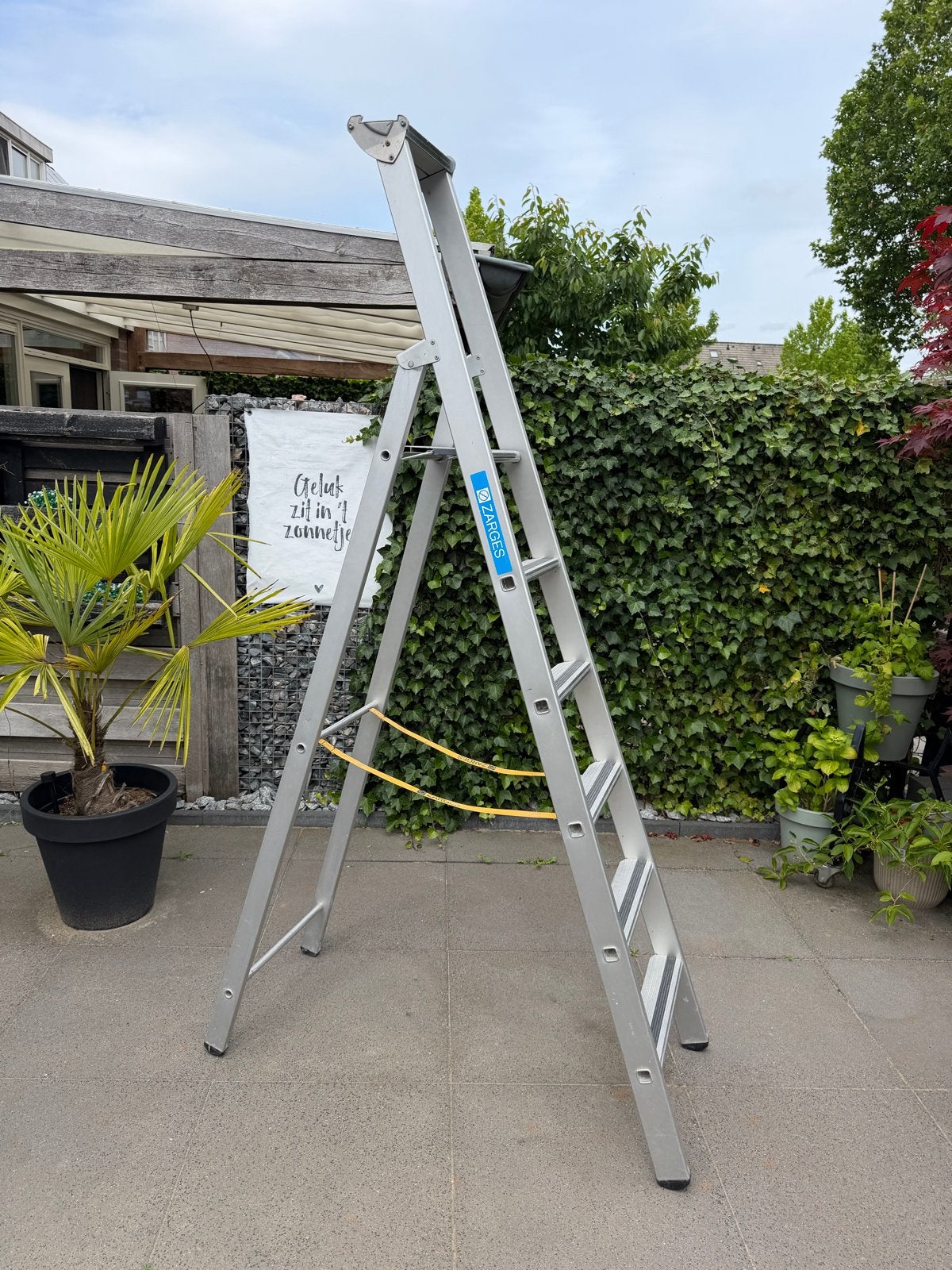 Zarges trap 5 tredes (41376), Ophalen, Gebruikt, Trap, Minder dan 2 meter