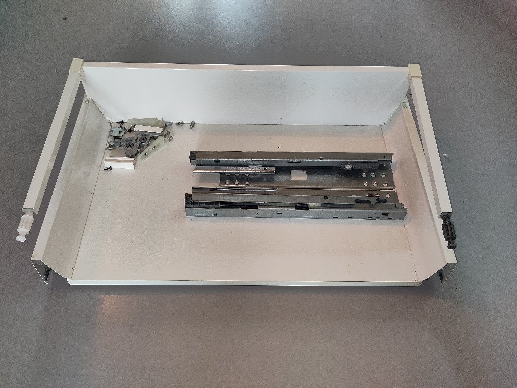 IKEA MAXIMERA ondiepe lade 60x37 cm, Ophalen, Gebruikt, Wit, 50 tot 100 cm