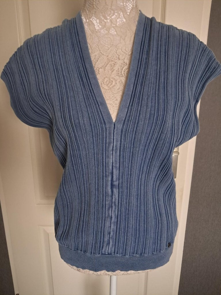 Spencer Trui Poools  Maat : 40 Kleur : Blauw, Maat 38/40 (M), Blauw, Ophalen of Verzenden, Zo goed als nieuw