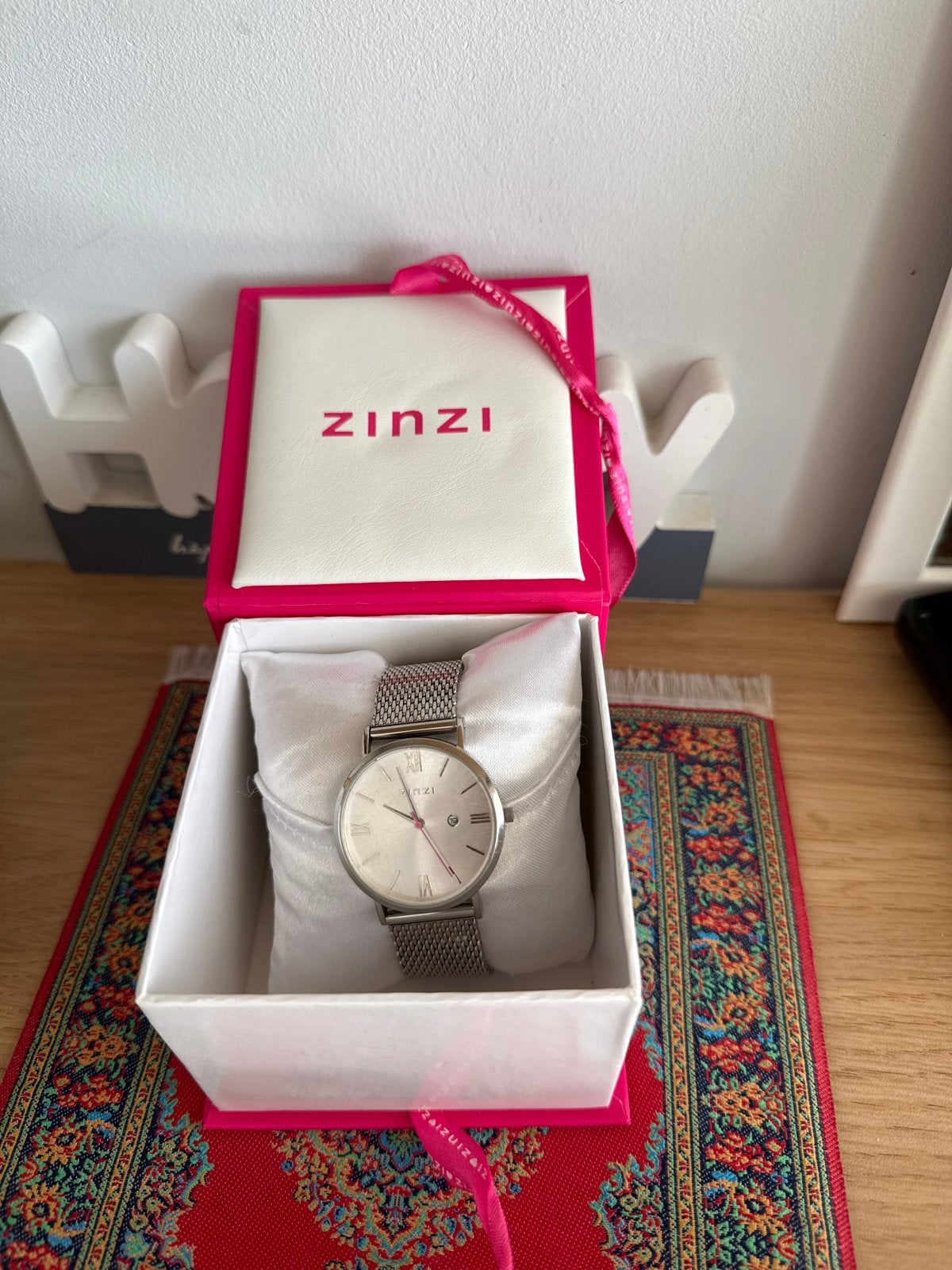 Zinzi horloge in originele verpakking, Overige merken, Staal, Polshorloge, Ophalen of Verzenden