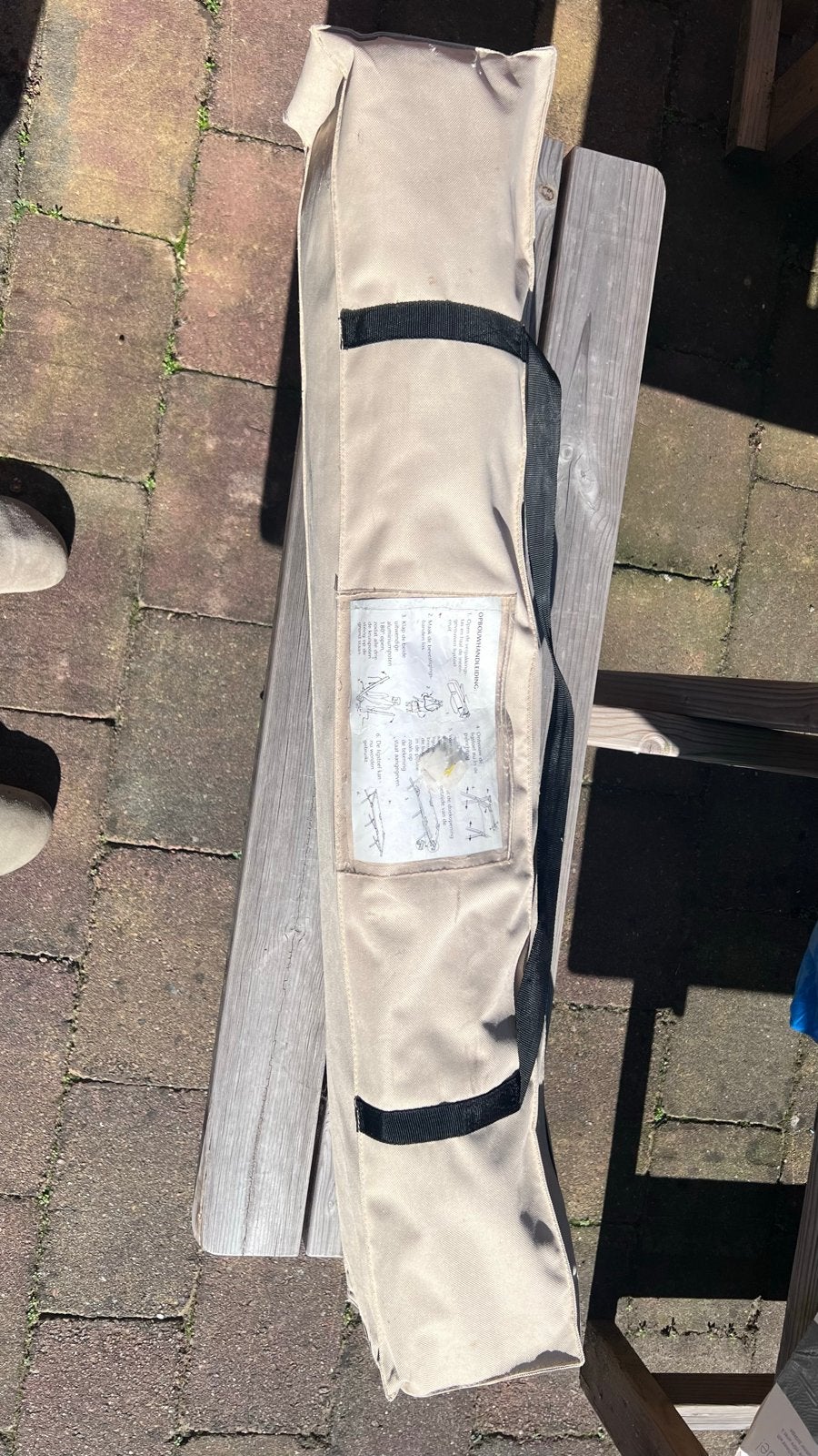 Stabiel aluminium veldbed voor 1 persoon, Ophalen, Gebruikt