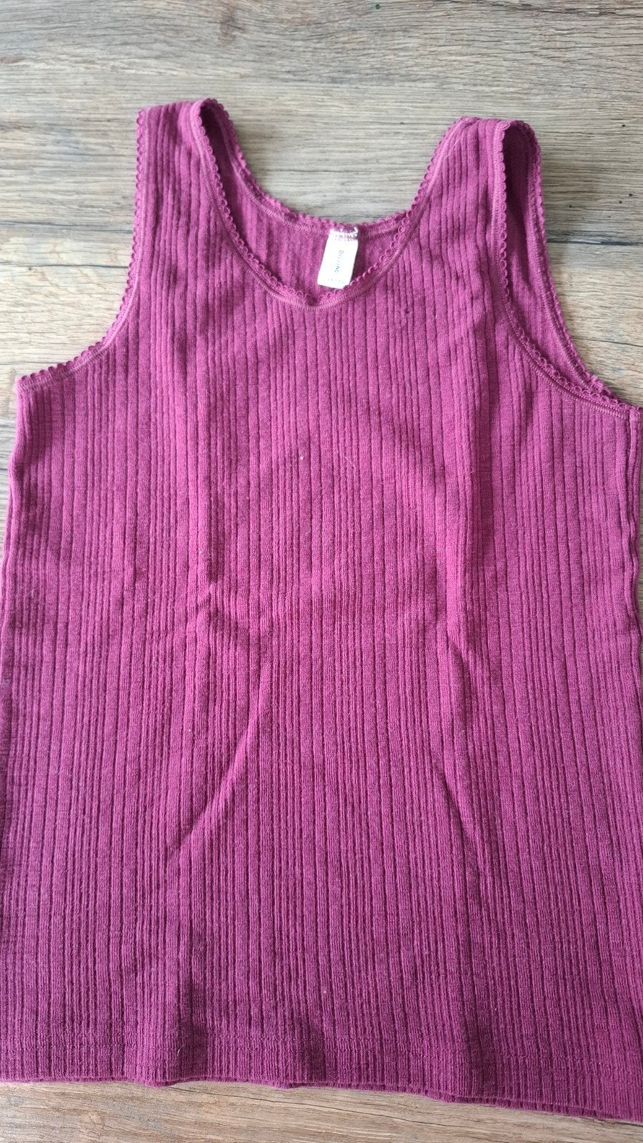 Dilling hemd paars 146 100% merinowol, Ophalen, Dilling, Meisje, Nacht- of Onderkleding