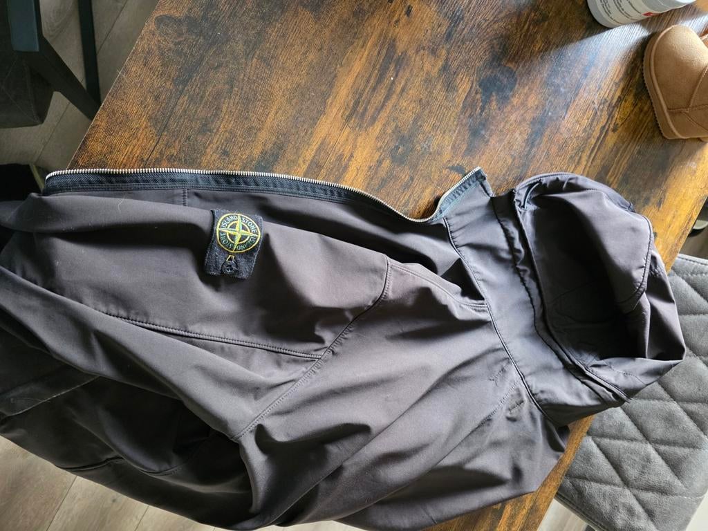 stone island jas, Ophalen, Zo goed als nieuw, Maat 56/58 (XL), Blauw