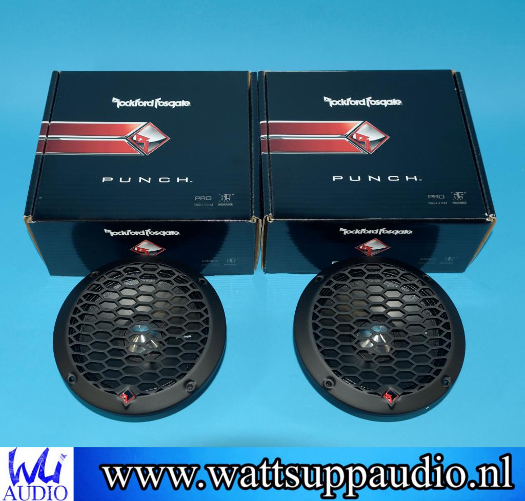 Rockford Fosgate Punch PRO PPS4-6 6.5'' Speakers(set van 2), Audio-design, Nieuw, Am Breilingsweg 3, 76709 Kronau, Duitsland, Ophalen of Verzenden